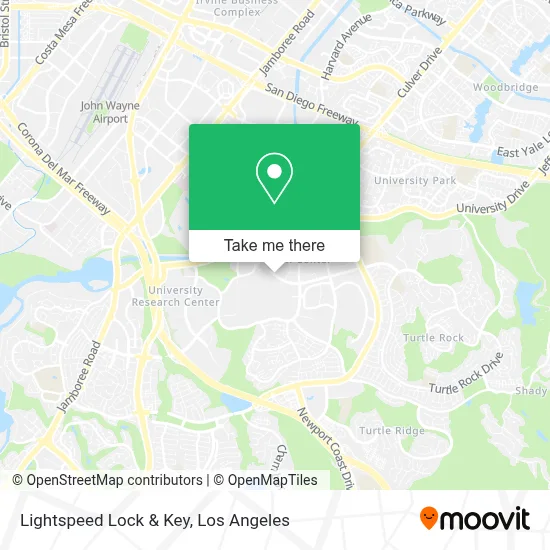 Lightspeed Lock & Key map