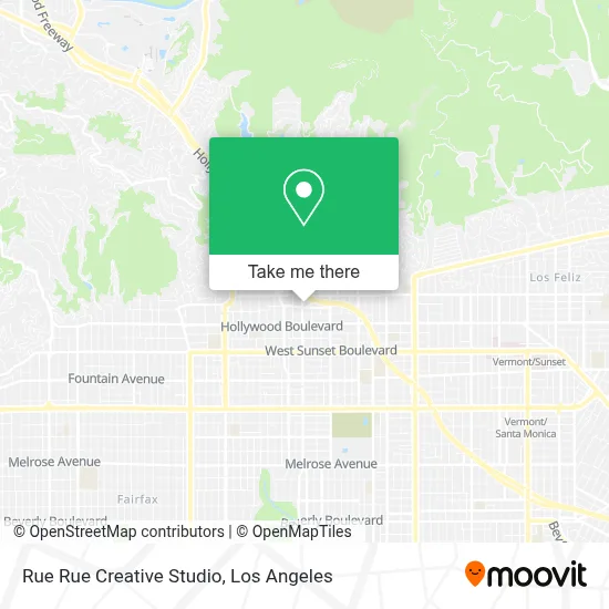 Rue Rue Creative Studio map