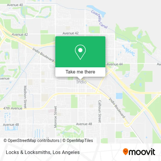 Locks & Locksmiths map