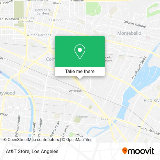 At&T Store map