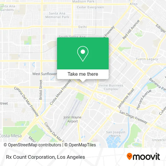 Rx Count Corporation map