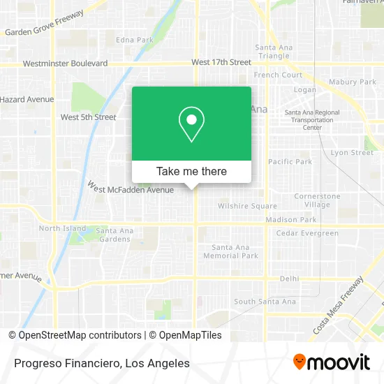 Progreso Financiero map