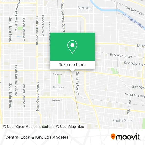 Central Lock & Key map