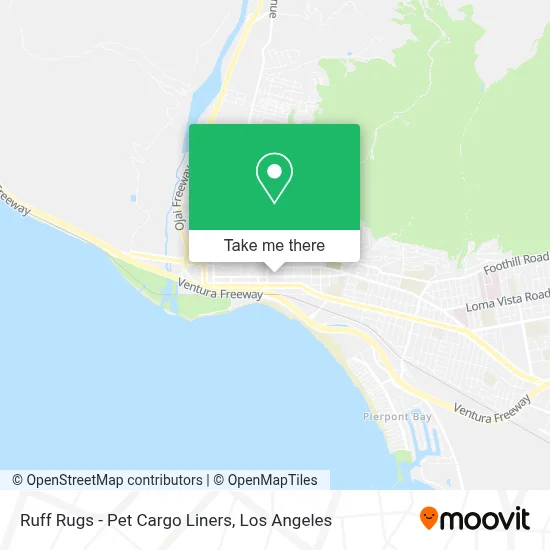 Ruff Rugs - Pet Cargo Liners map