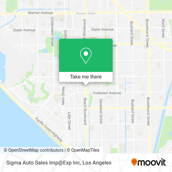 Sigma Auto Sales Imp@Exp Inc map
