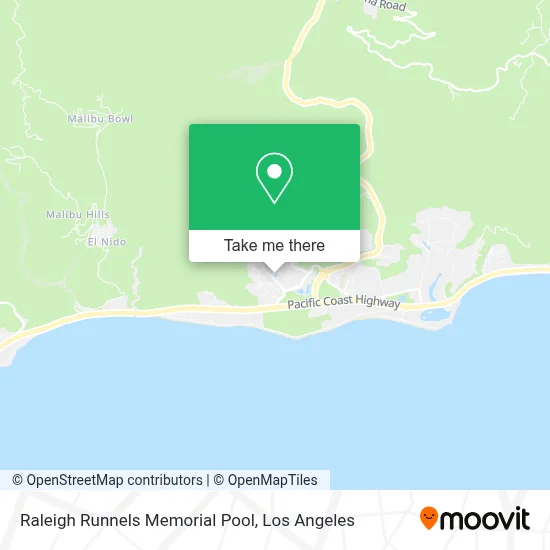 Raleigh Runnels Memorial Pool map
