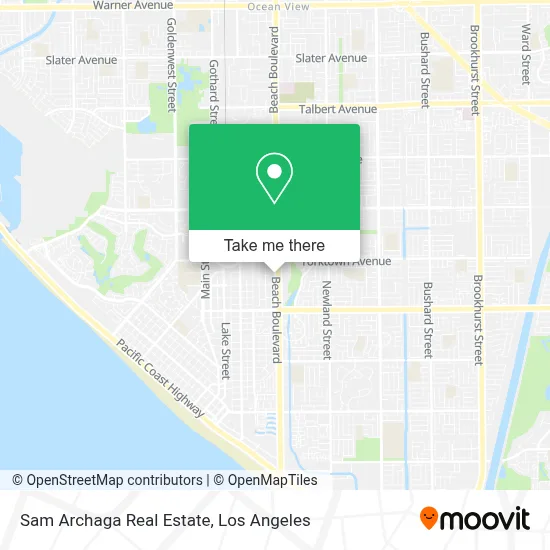 Sam Archaga Real Estate map