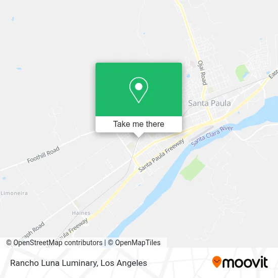 Rancho Luna Luminary map