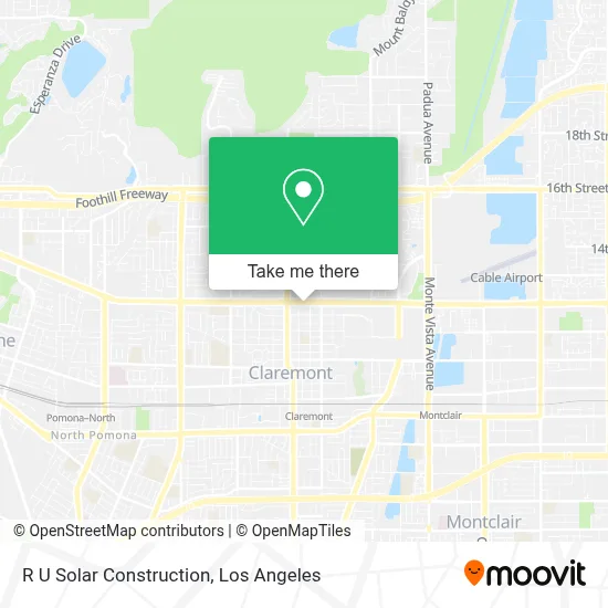 R U Solar Construction map