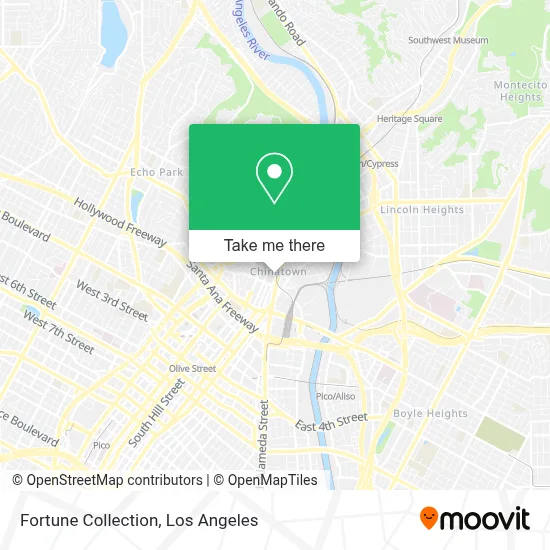 Fortune Collection map