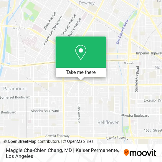 Maggie Cha-Chien Chang, MD | Kaiser Permanente map