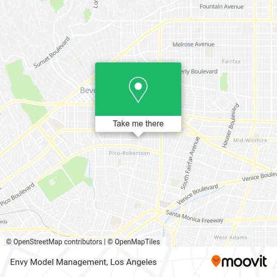 Envy Model Management map