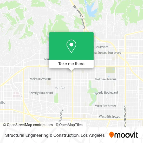 Structural Engineering & Construction map