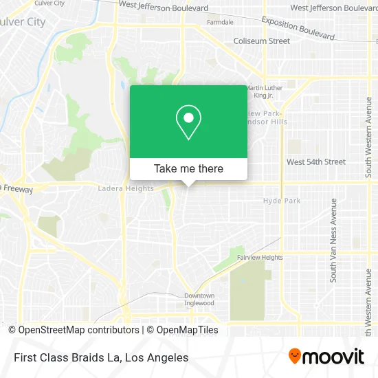 First Class Braids La map