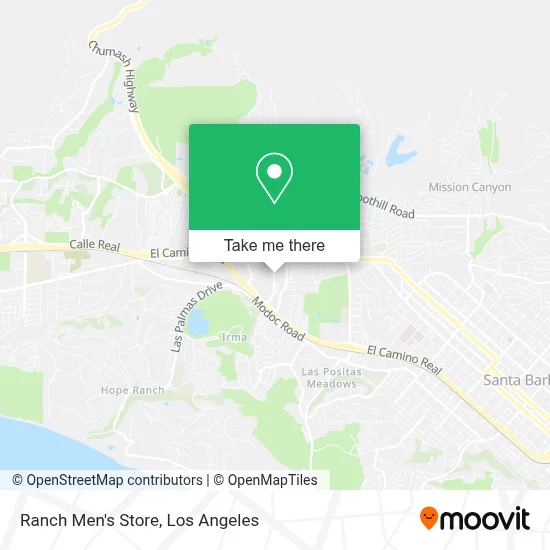 Ranch Men's Store map