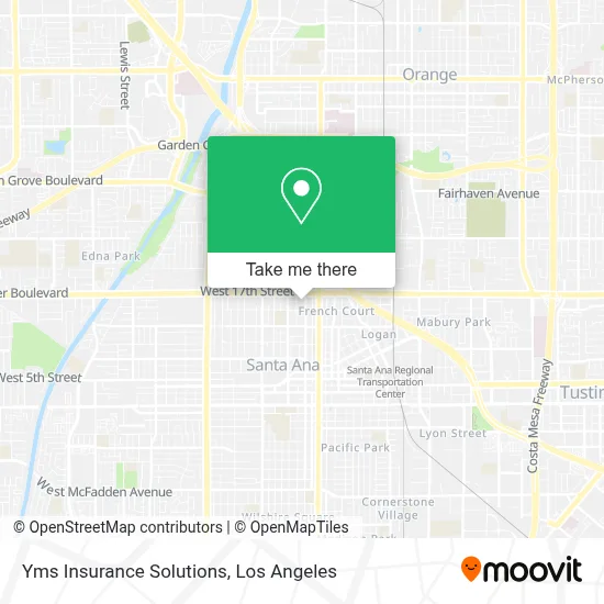 Yms Insurance Solutions map