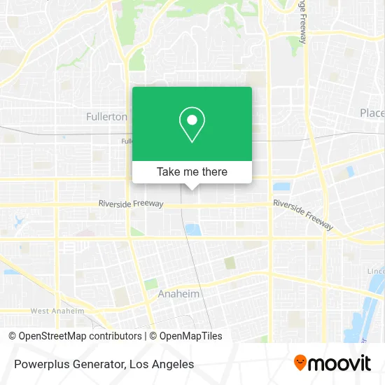 Powerplus Generator map