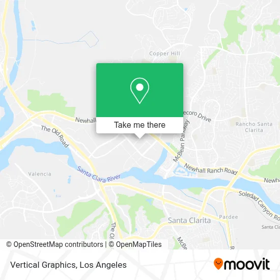 Vertical Graphics map
