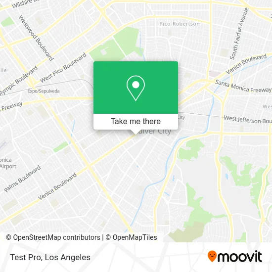 Test Pro map