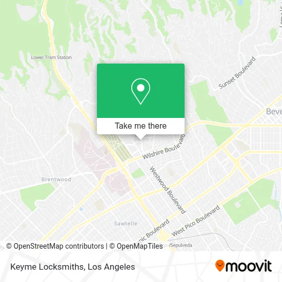 Keyme Locksmiths map