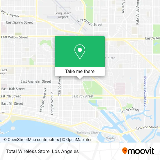 Total Wireless Store map