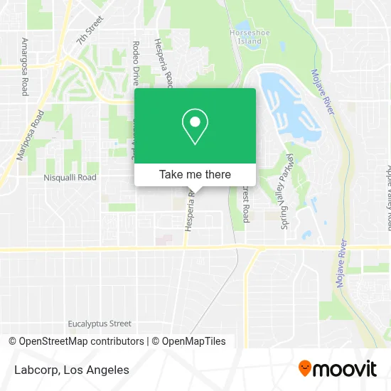 Labcorp map