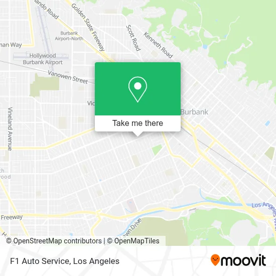 F1 Auto Service map