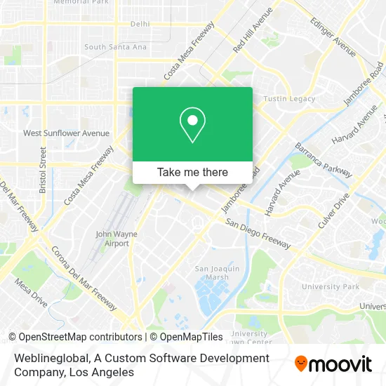 Weblineglobal, A Custom Software Development Company map