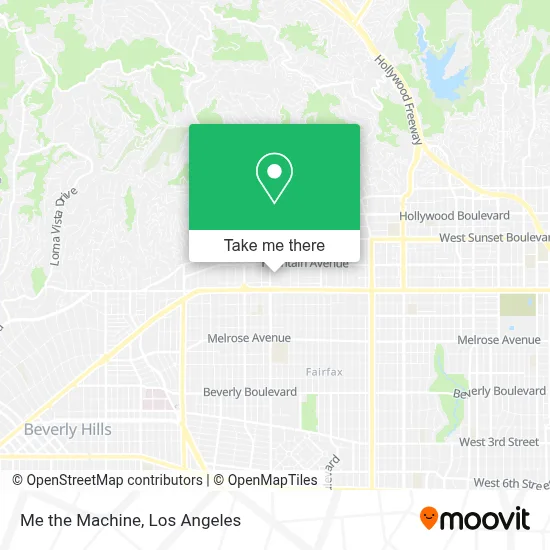 Me the Machine map