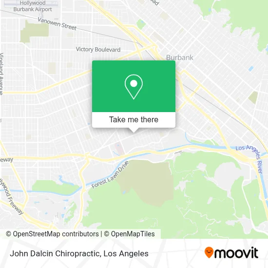 John Dalcin Chiropractic map