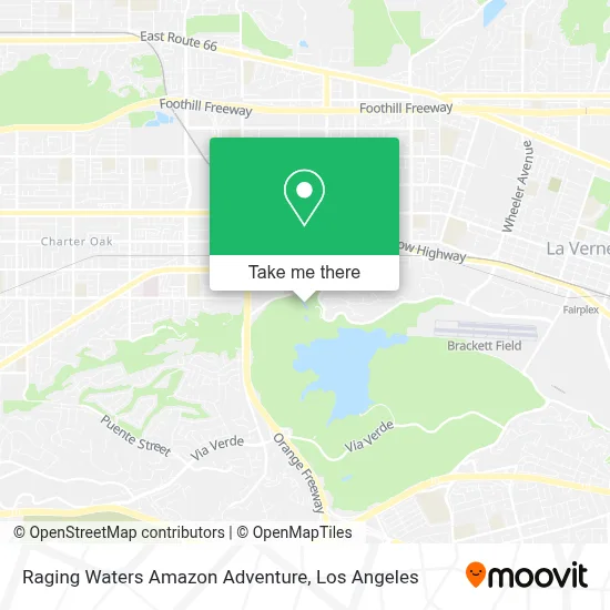 Raging Waters Amazon Adventure map