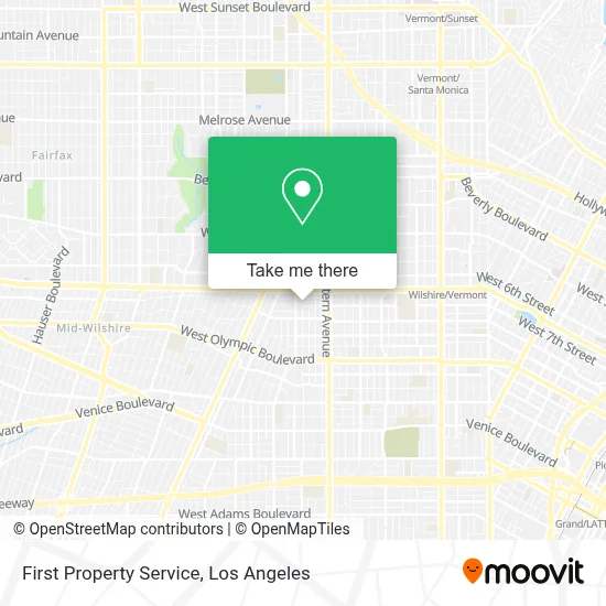 First Property Service map