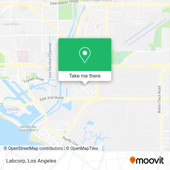 Labcorp map