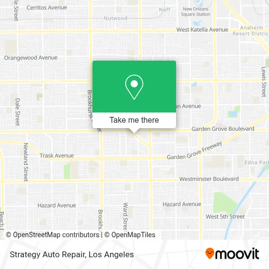 Strategy Auto Repair map