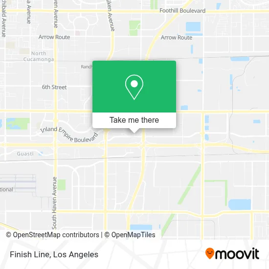 Finish Line map