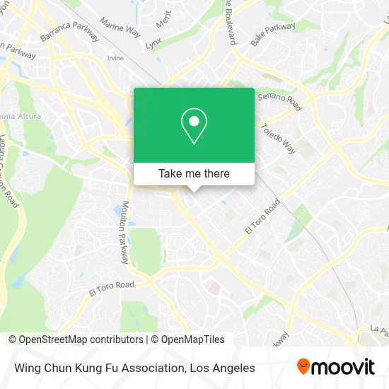 Wing Chun Kung Fu Association map