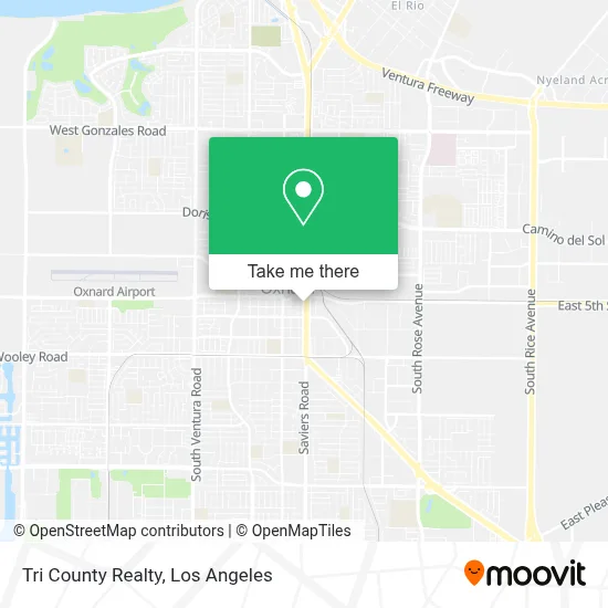 Tri County Realty map