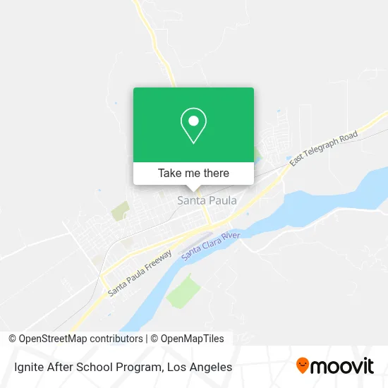 Ignite After School Program map