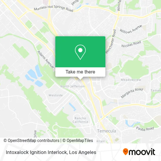 Intoxalock Ignition Interlock map