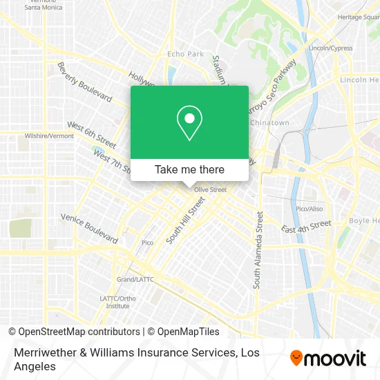 Merriwether & Williams Insurance Services map