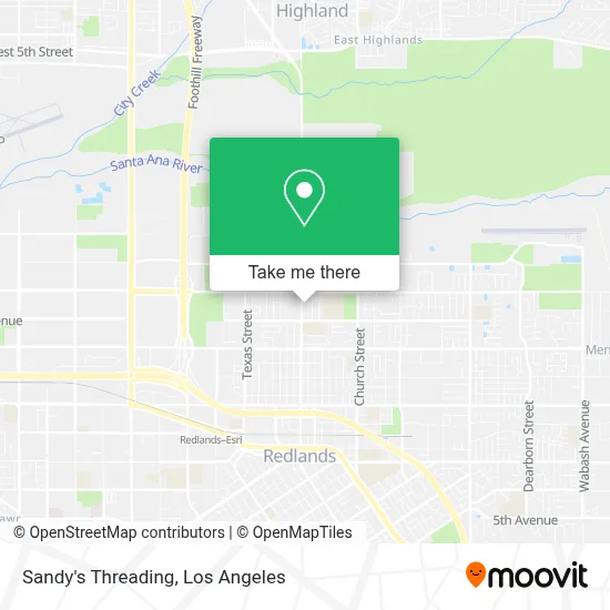 Sandy's Threading map