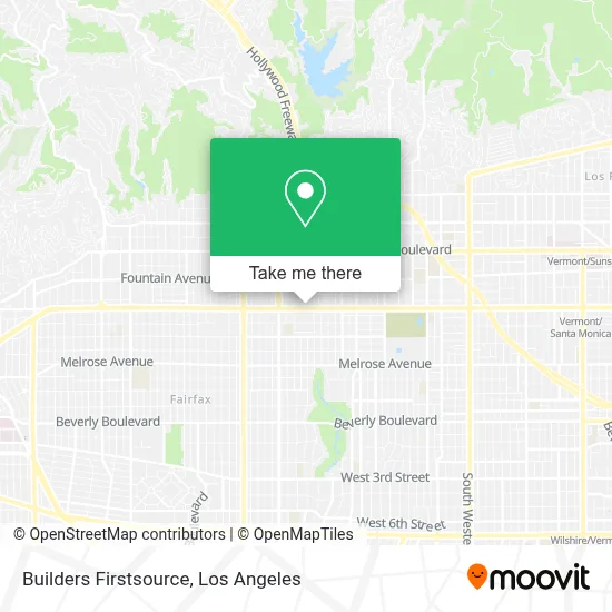 Builders Firstsource map