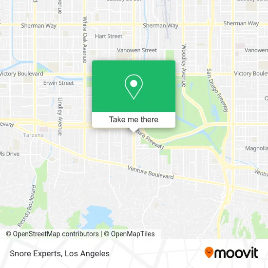 Snore Experts map