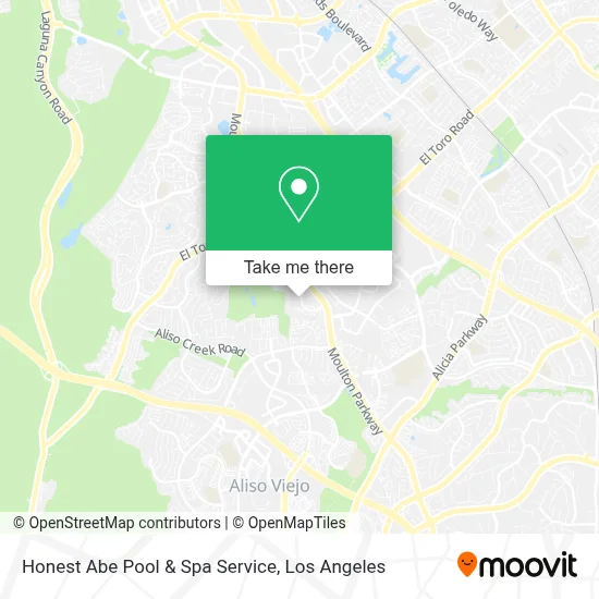 Honest Abe Pool & Spa Service map
