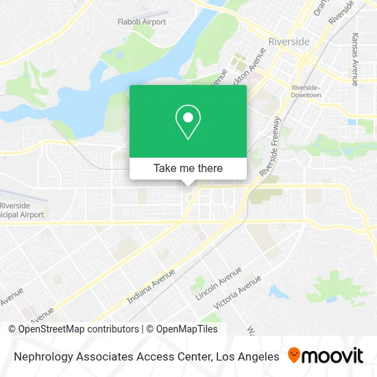 Nephrology Associates Access Center map