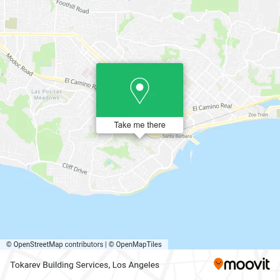Tokarev Building Services map