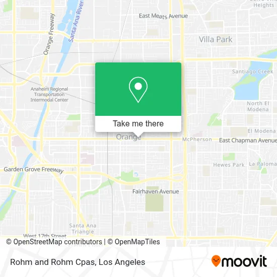 Rohm and Rohm Cpas map
