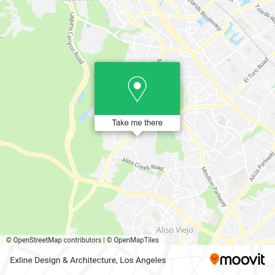 Exline Design & Architecture map
