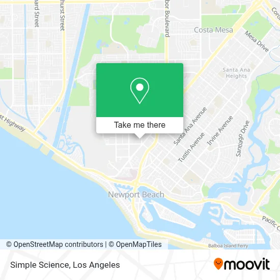 Simple Science map