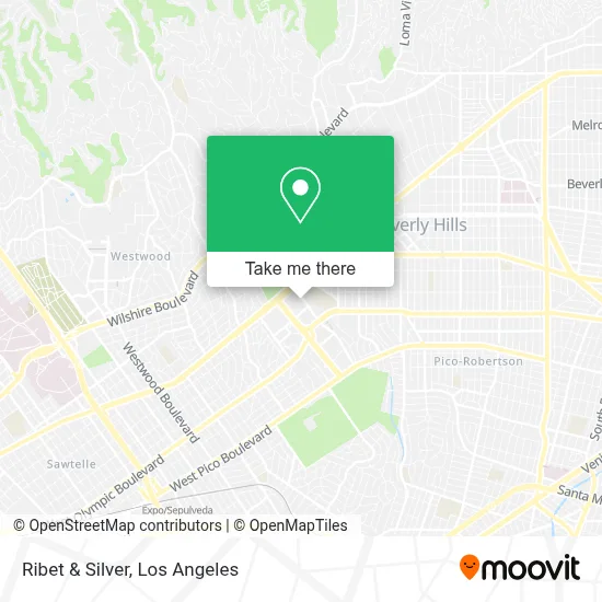Ribet & Silver map